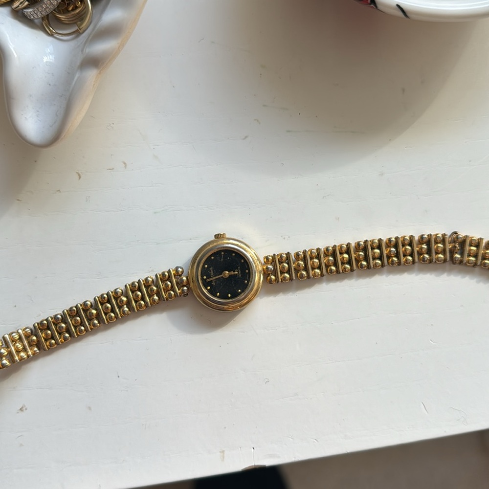 Black face Vintage watch